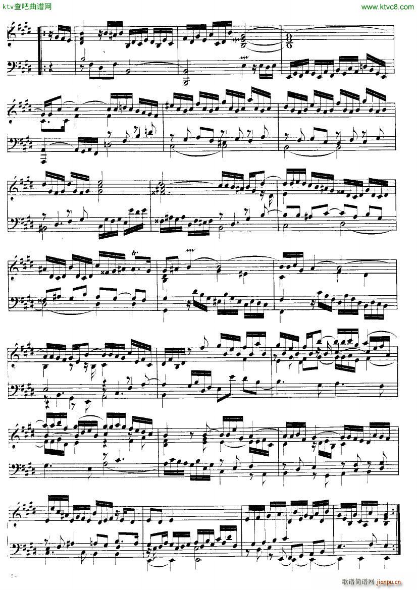 Handel Suite in E major G145 1482