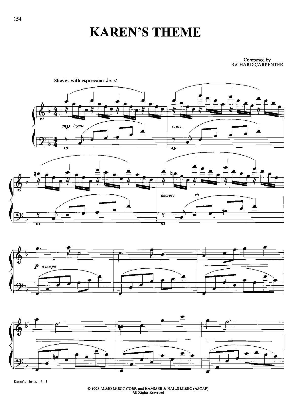 KAREN S THEME(Dan Coates 流行情调 集)1
