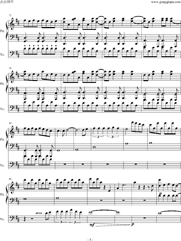love story meets viva la vida-钢琴谱(钢琴曲)-Jon Schmidt5