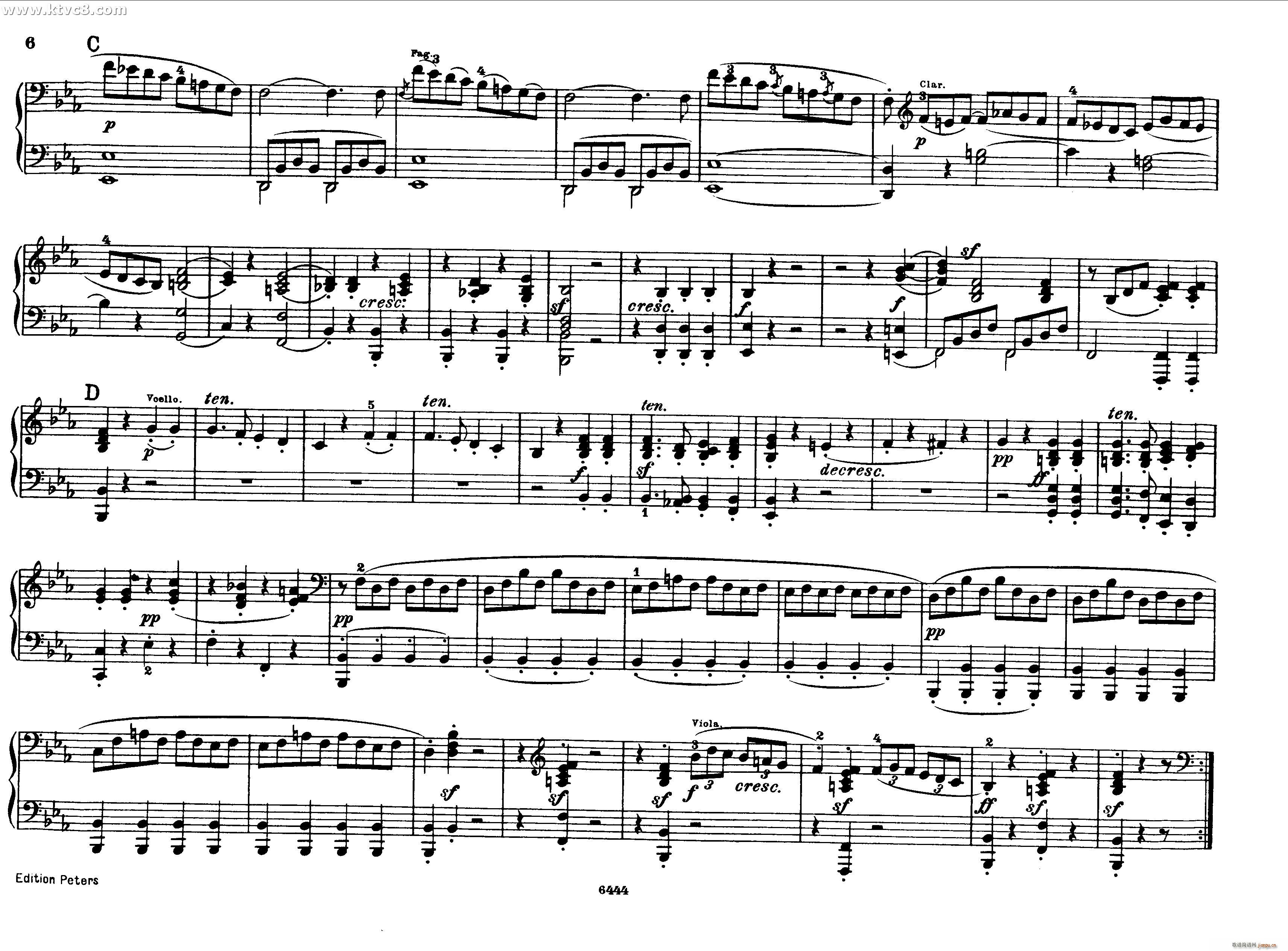 贝多芬大七重奏Op 20 钢琴四手联弹5