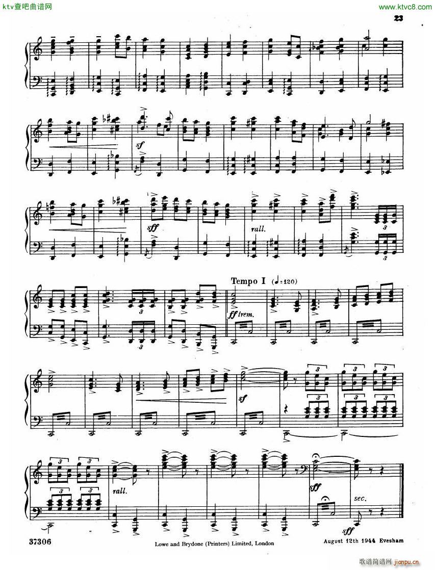 Coates The Three Elizabeths Piano Suite24
