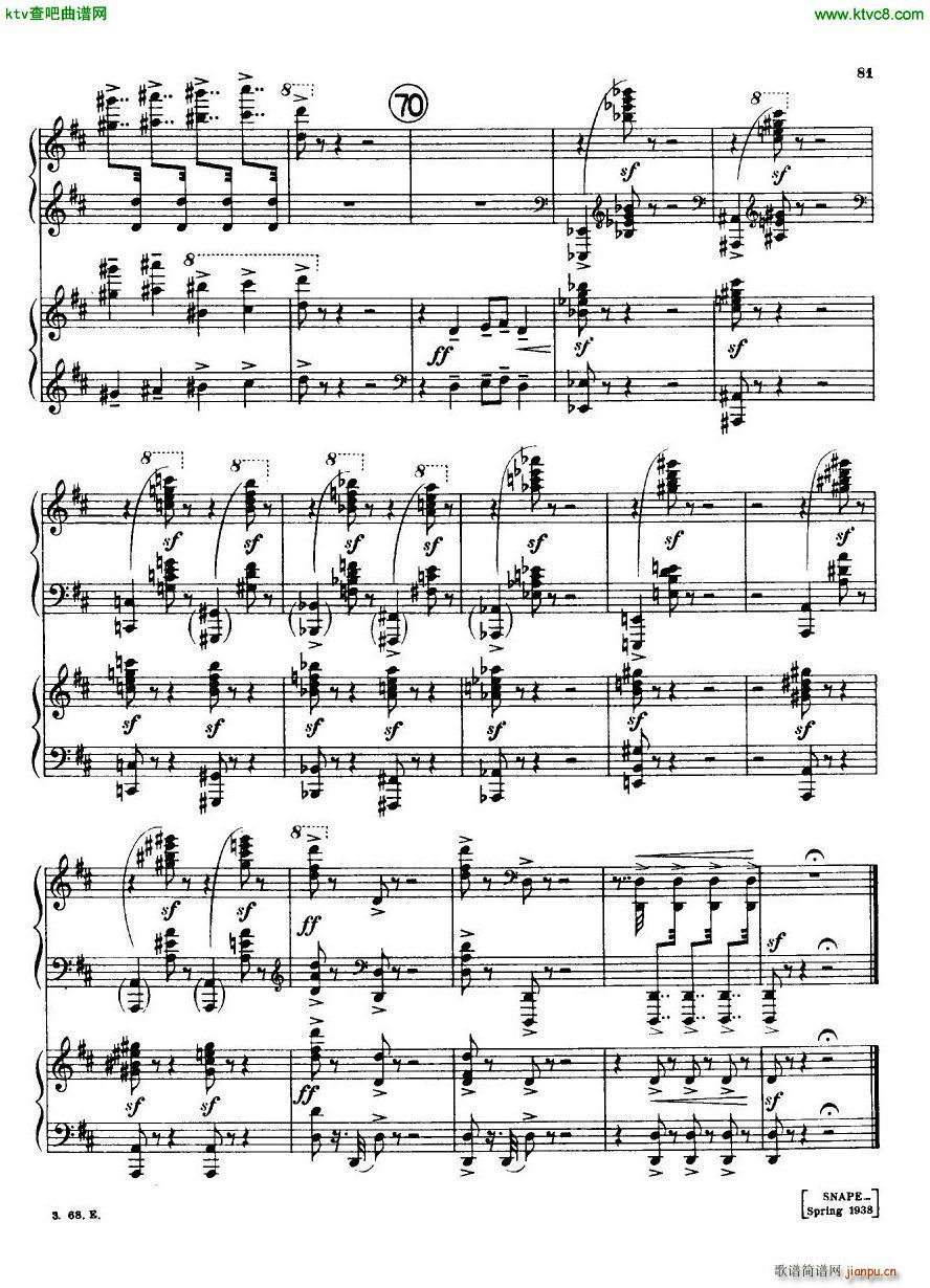 Britten piano concerto op 13 二29