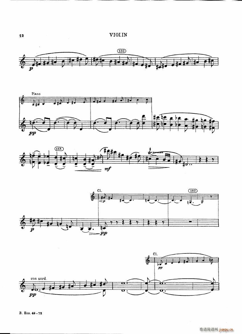 Bartok SZ 111 Contrasts violin12