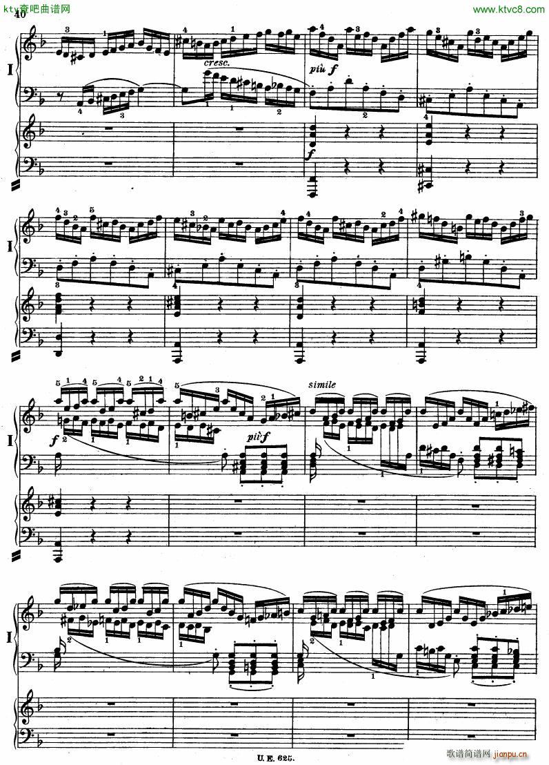 Bach JS BWV 1052 Keyboard Concerto in d ed R ntgen41