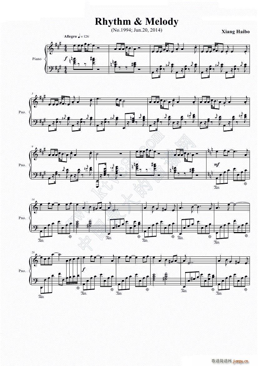 Rhythm Melody_项海波1