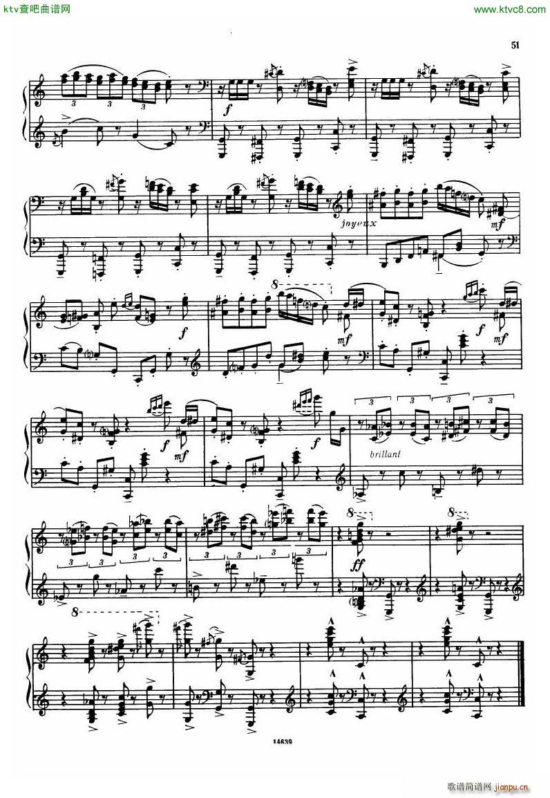 Auric Trois Impromptu No 14