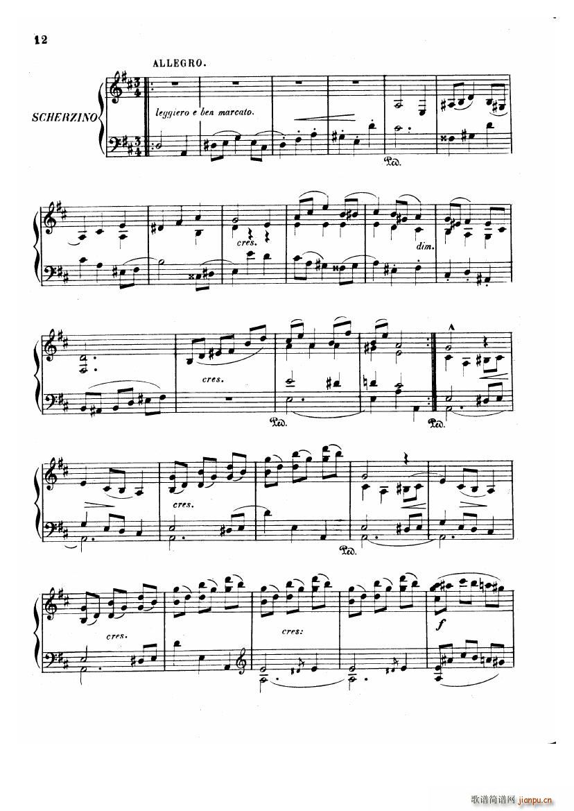 Albeniz op 72 Piano Sonata no 412