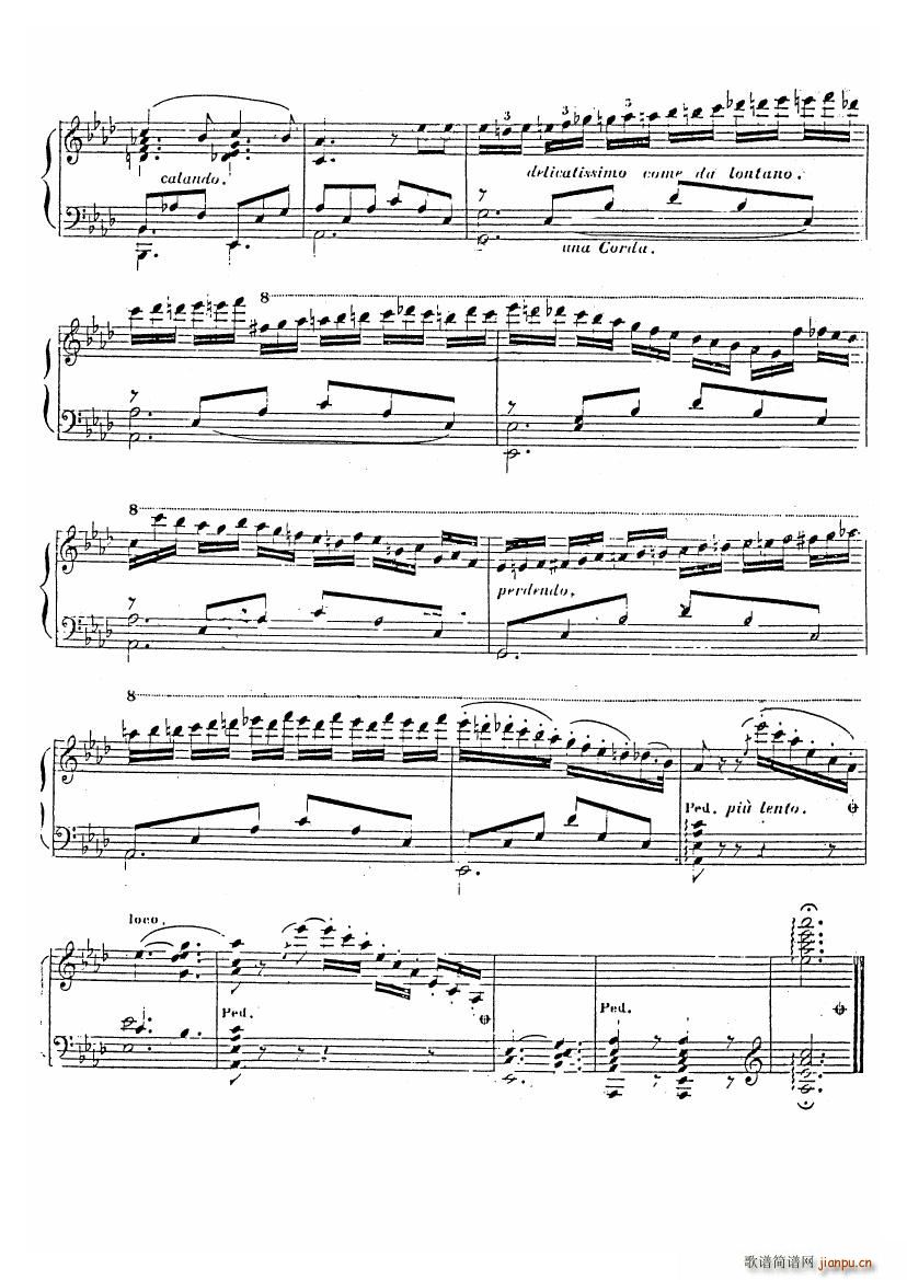 Czerny Chanson sans Paroles Op 795 No 14