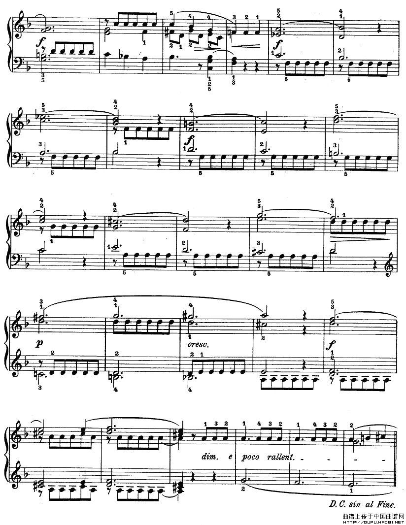 儿童钢琴进阶练习曲50首之182