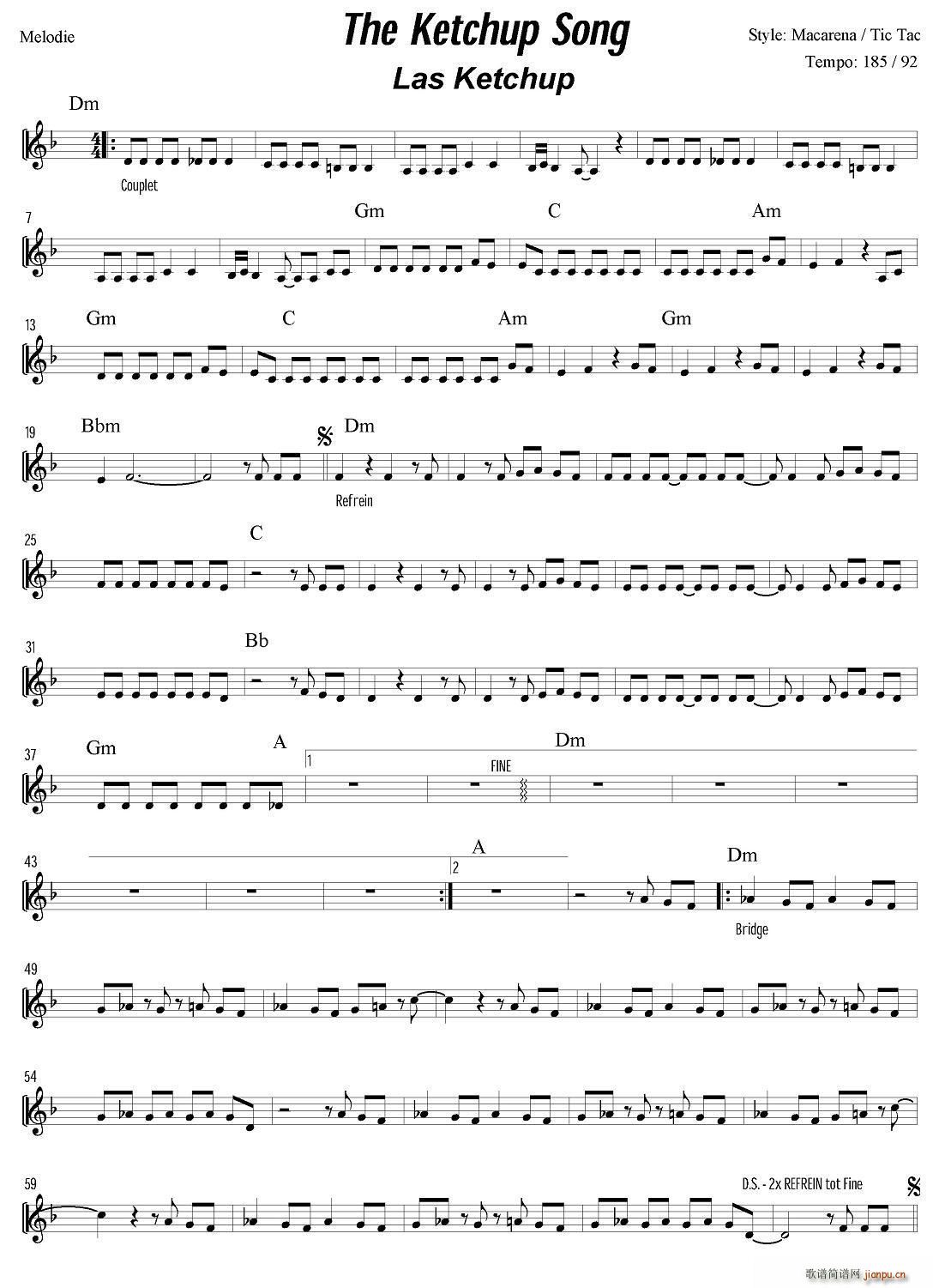 The ketchup Song1