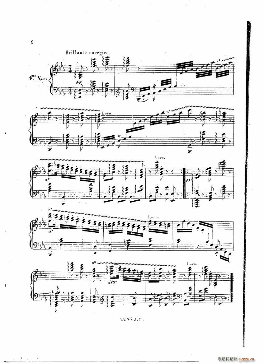Czerny Variations brillantes5