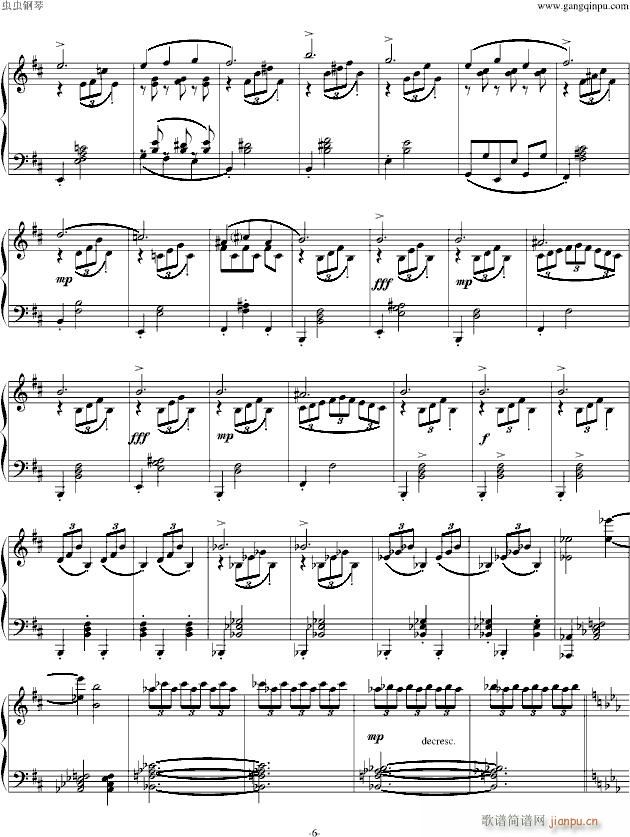 即兴曲Op.90 No.2（又名D899 No.2）_舒伯特6