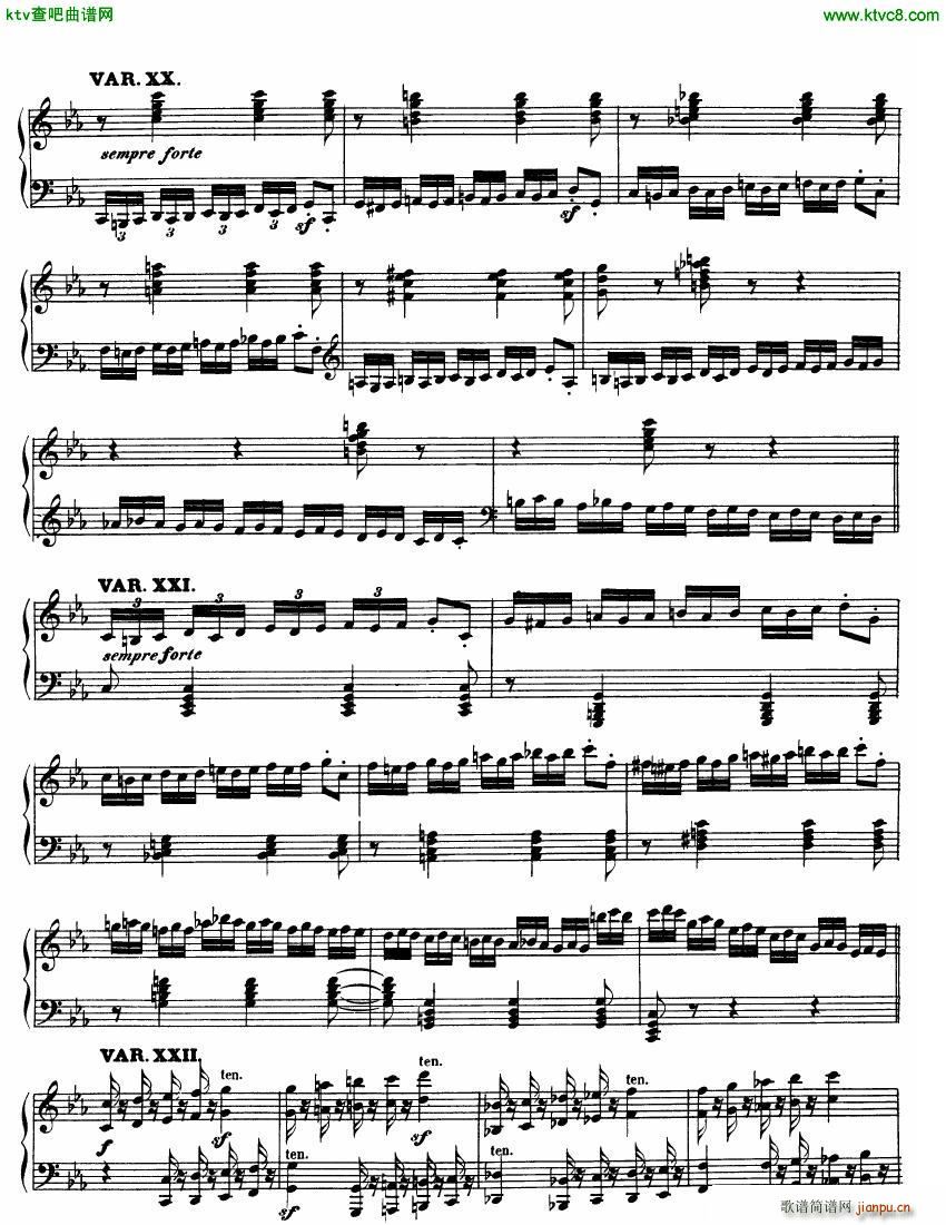 Beethoven WoO 80 32 Variations in C Minor11