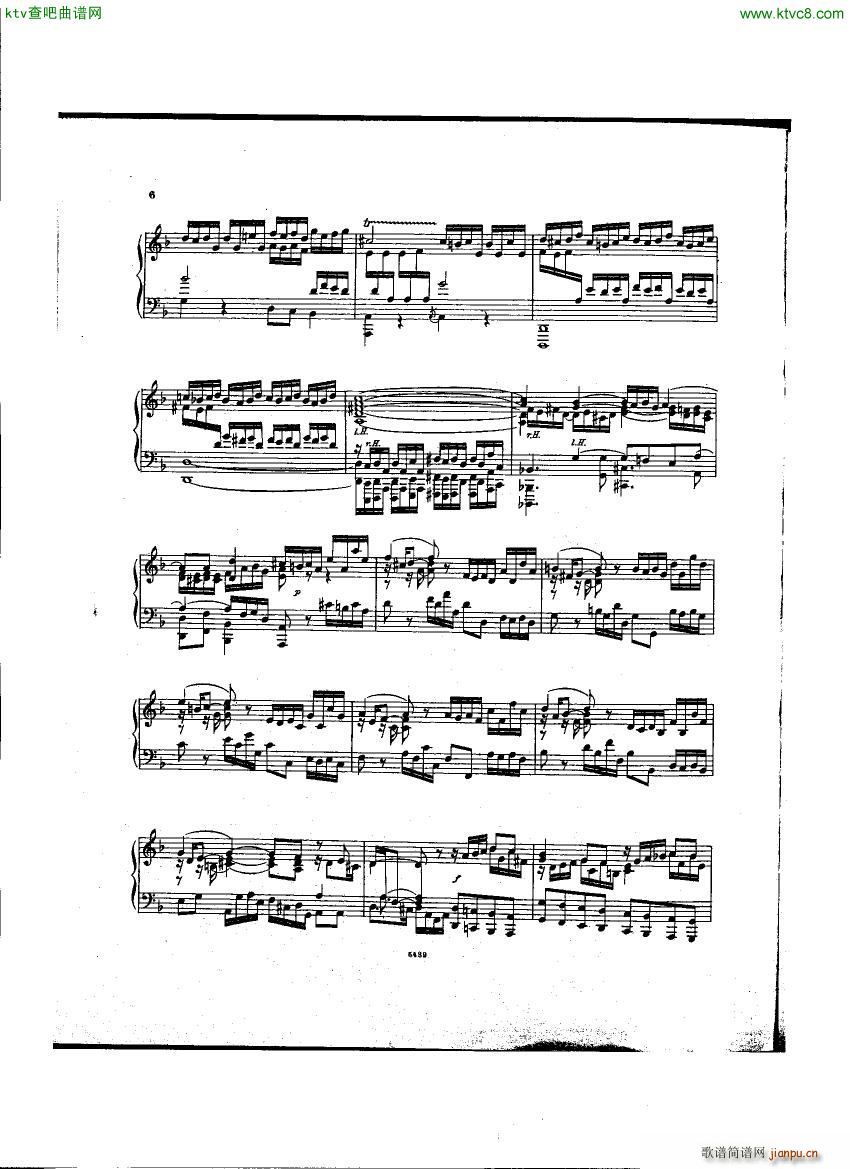 Bach D Albert Prelude and Fugue d min4