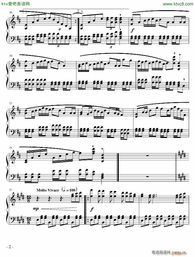 小奏鸣曲 全三乐章_lcx645792