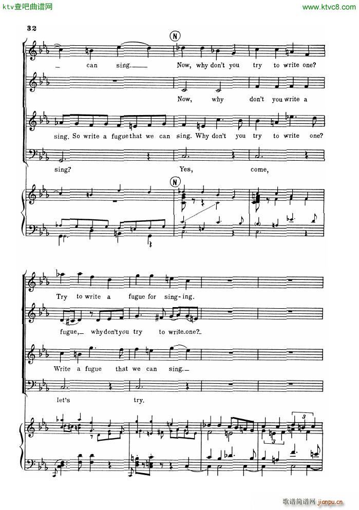 Gould Glenn So you want to write a fugue30