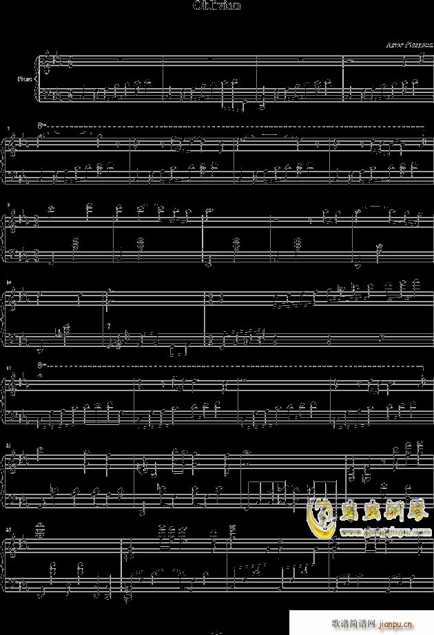 遗忘】Tango】独奏版 Oblivion -_Astor Piazzolla1
