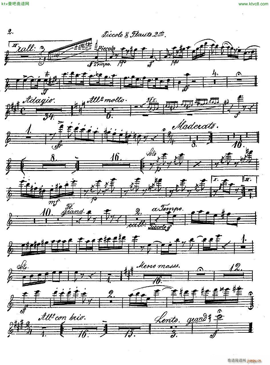 Andersen op 2 Ungarische Fantasie orch parts25