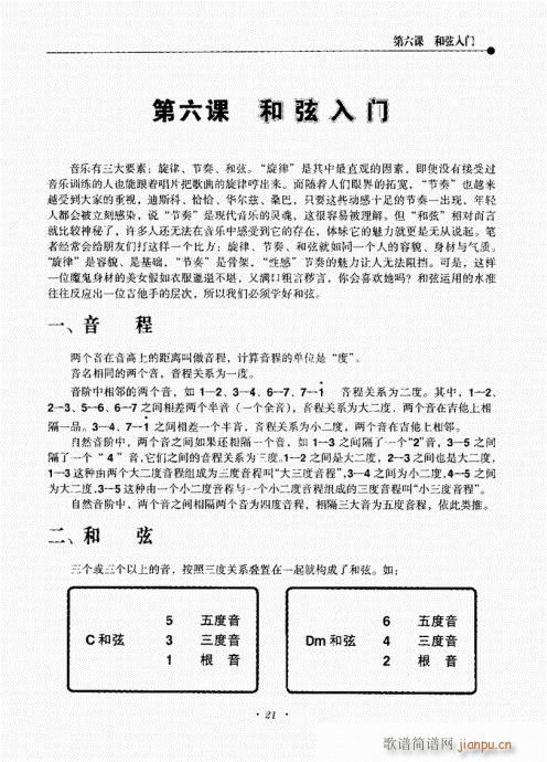 民谣吉他新教程21-401