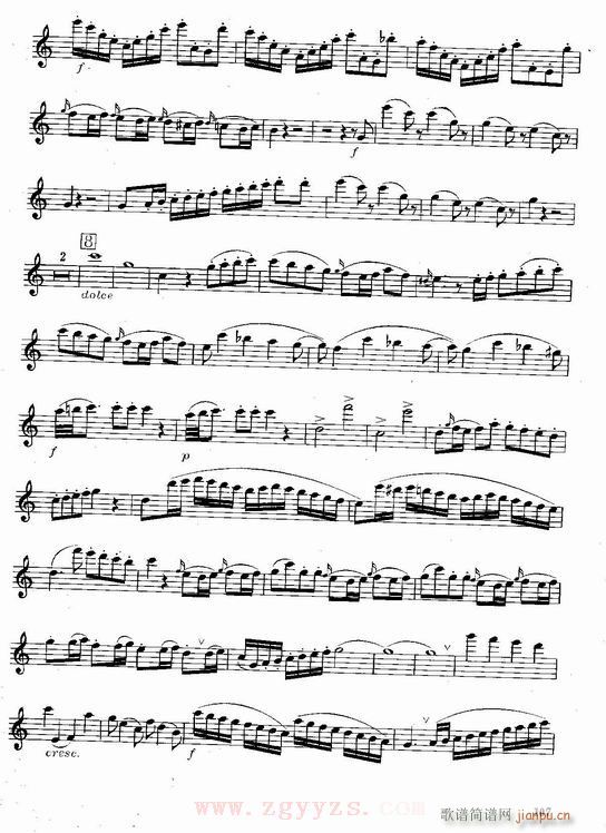 Morzat C Major Concerto-长笛4