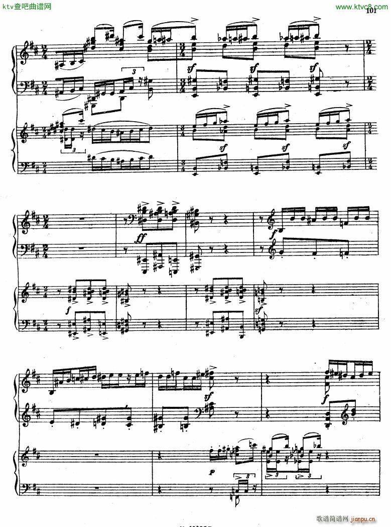 Feinberg op 36 Piano concerto No 2 二40