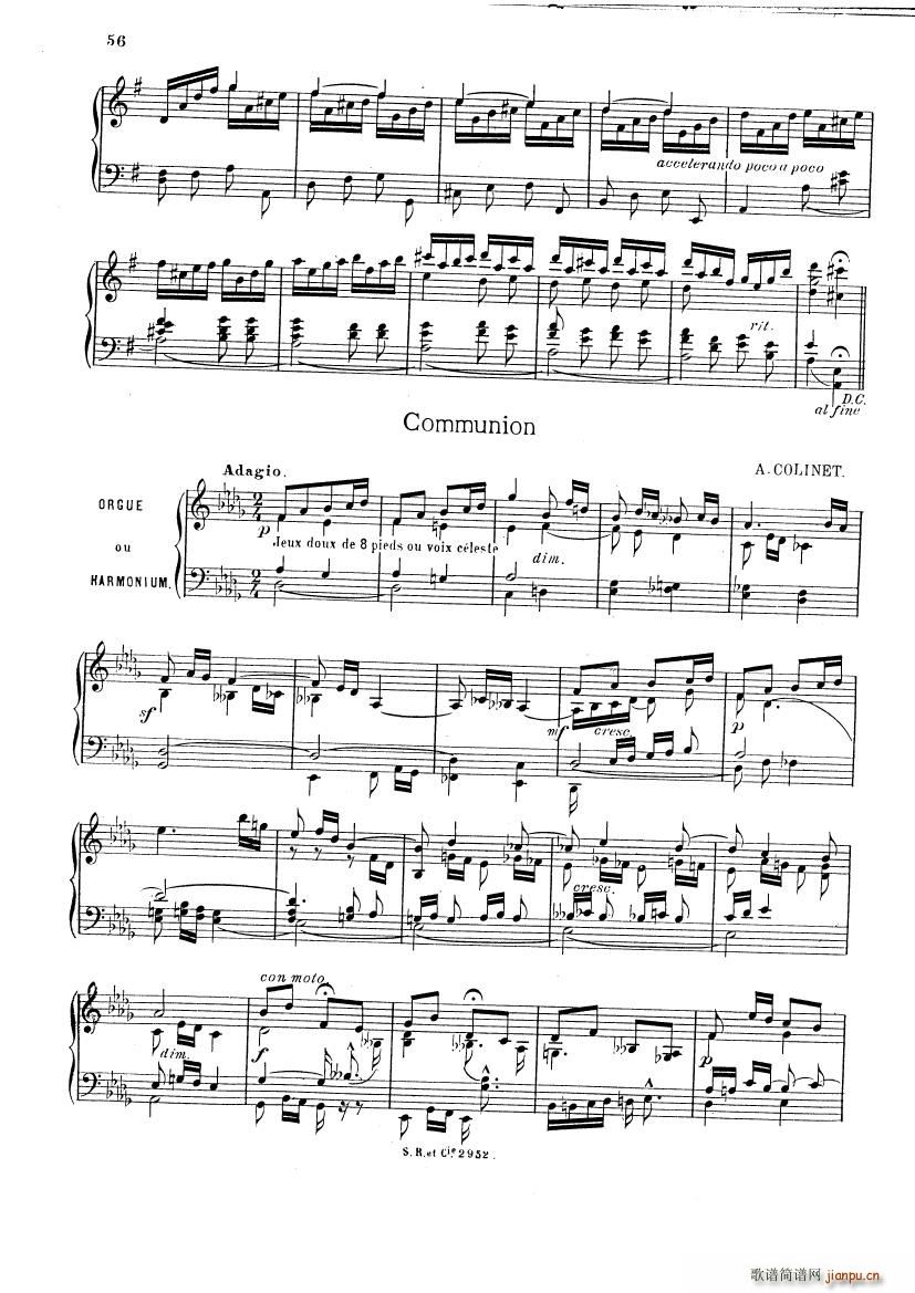 Colinet Toccatina organ3