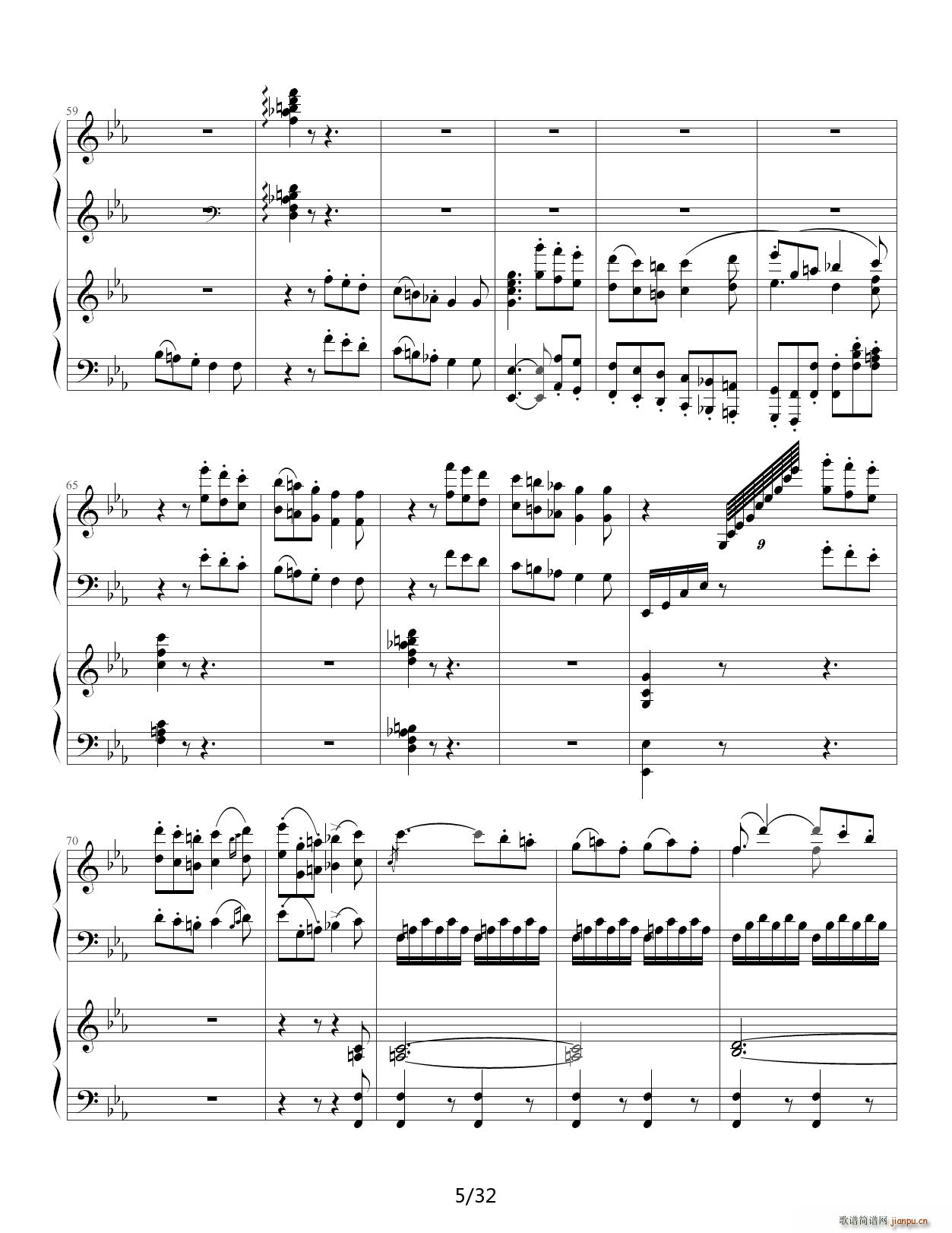 贝多芬第5钢琴协奏曲 皇帝5