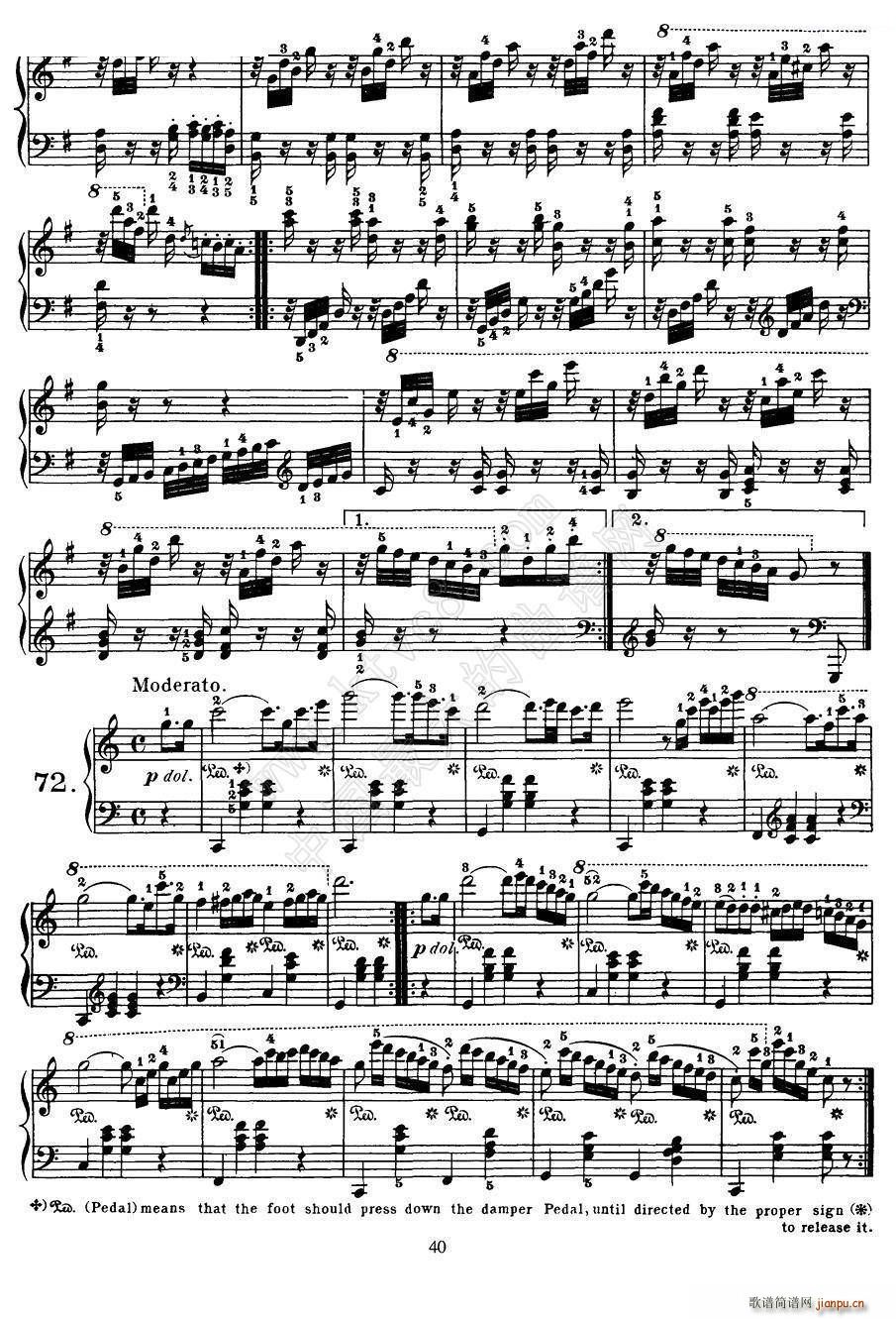 Czerny - 100 Progressive Studies Op 139（69―77）2