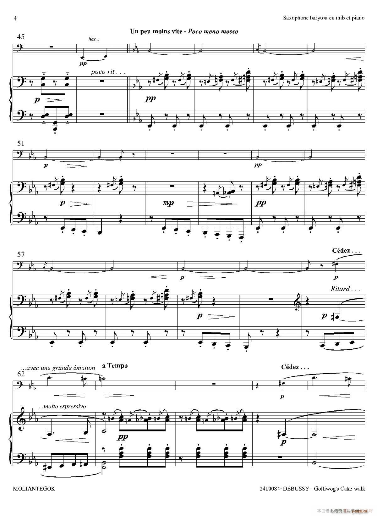 木偶步态舞（上低音萨克斯 钢琴伴奏）3