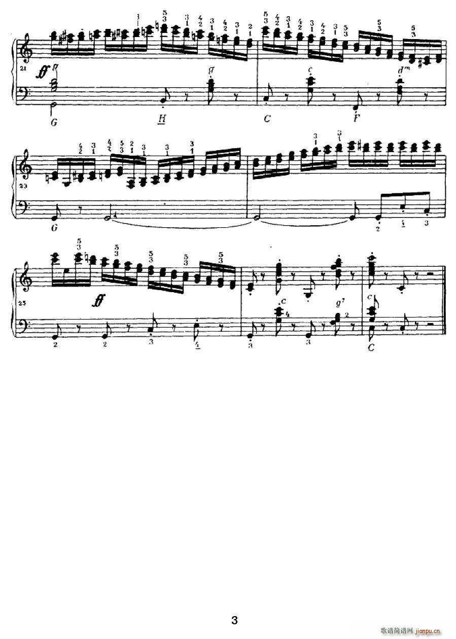 手风琴练习曲（4）3