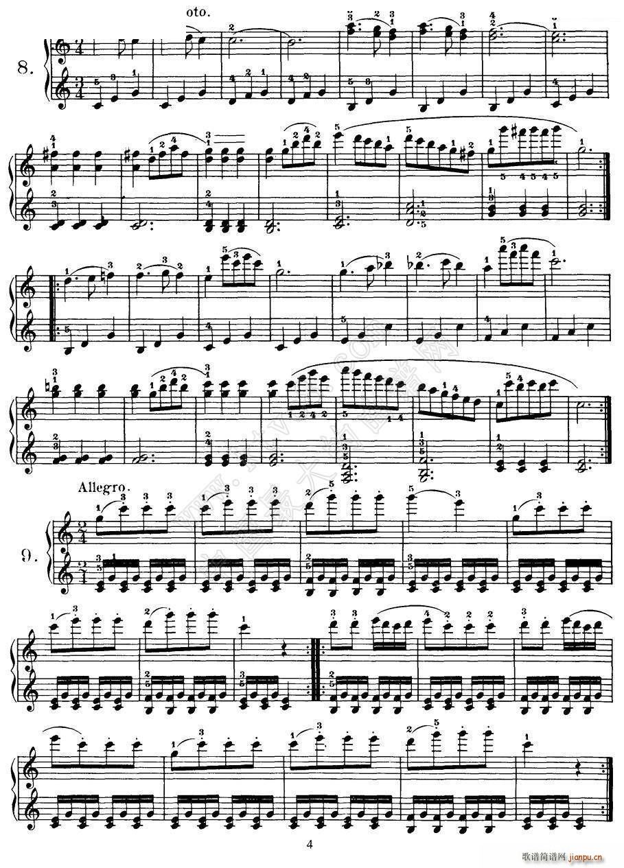 Czerny - 100 Progressive Studies Op 139 （1―21）4