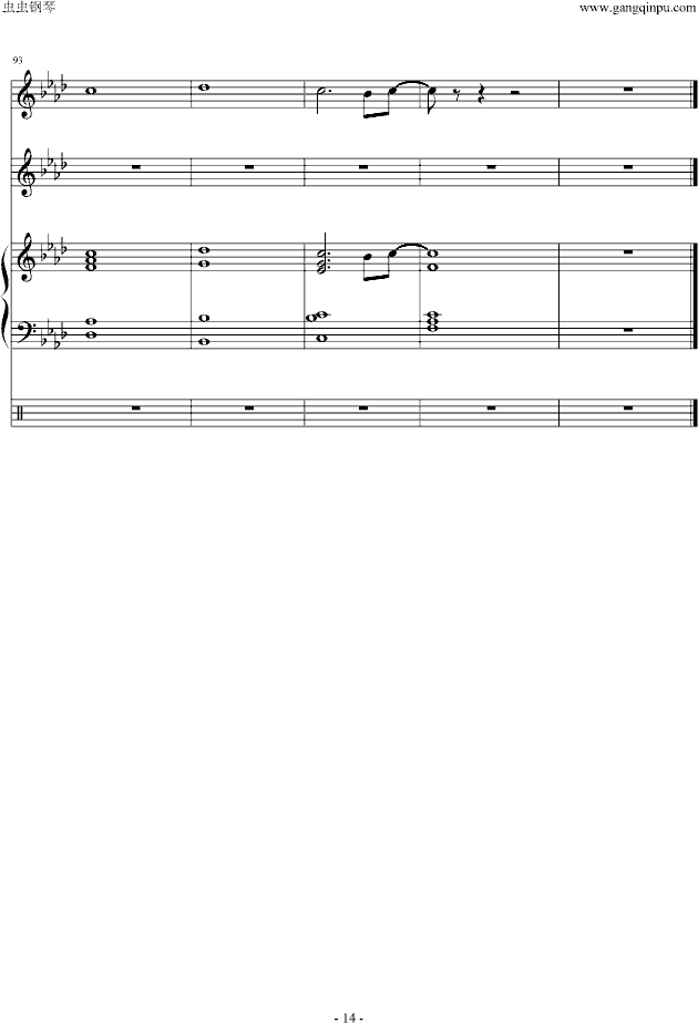 viva la vida-钢琴谱(钢琴曲)-coldplay14
