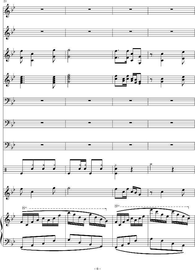 山路路长来山路路弯-钢琴谱(钢琴曲)-音乐作坊6