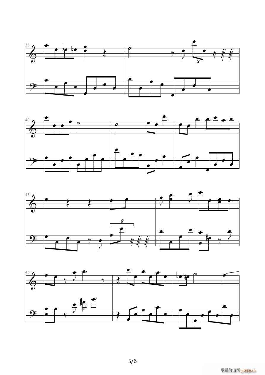 Tears of the angel--《妻子的诱惑》 C调5