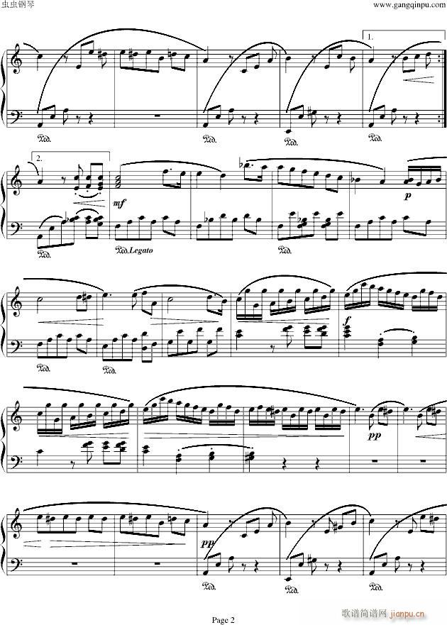 Fur Elise-agnesng版_贝多芬-beethoven2