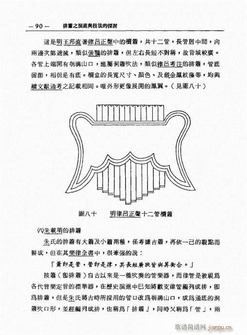 排箫之演进与技法的探讨81-10010