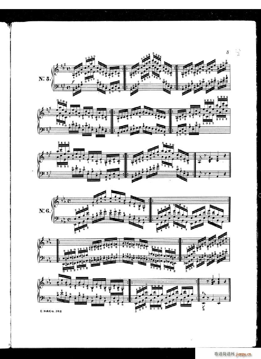 Czerny School of Velocity book 1 Op 2993