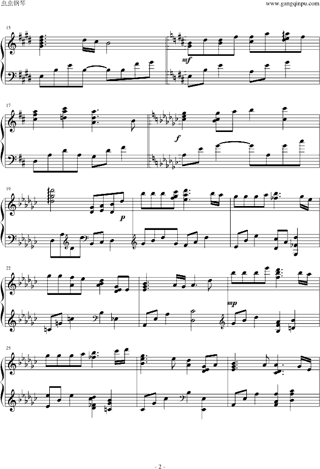 Good evening,Narvik-钢琴谱(钢琴曲)-游戏2