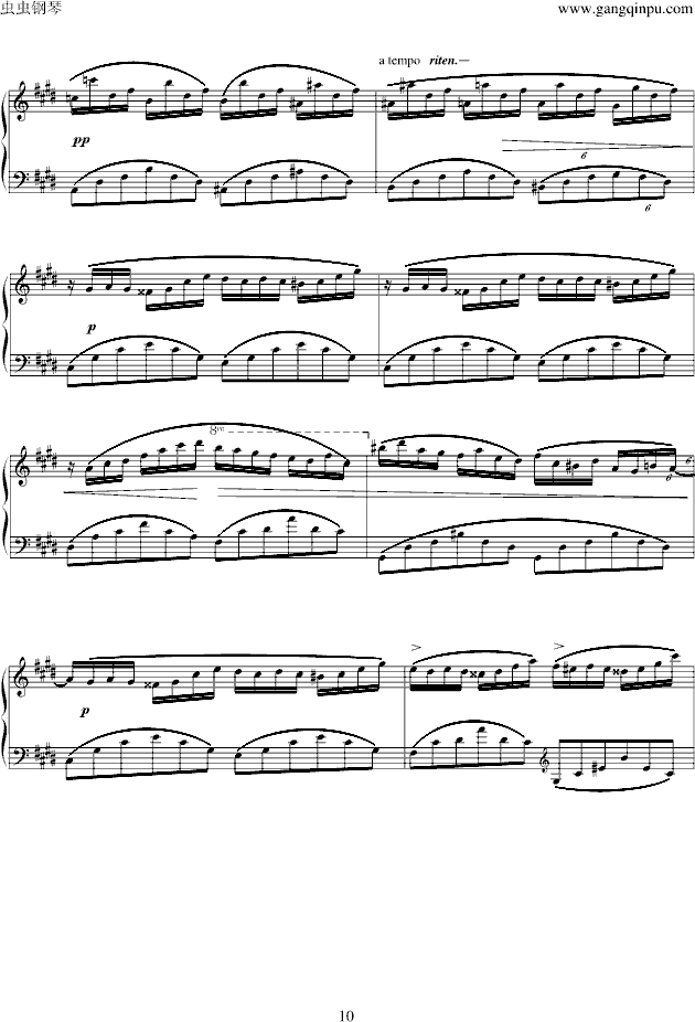 幻想即兴曲Op.66-钢琴谱(钢琴曲)-肖邦-chopin10