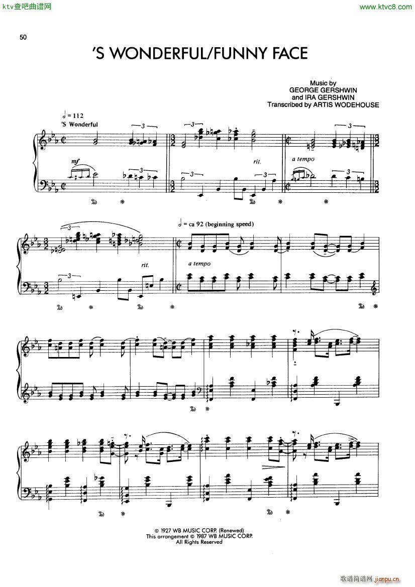 Gershwin wodehouse wonderful1