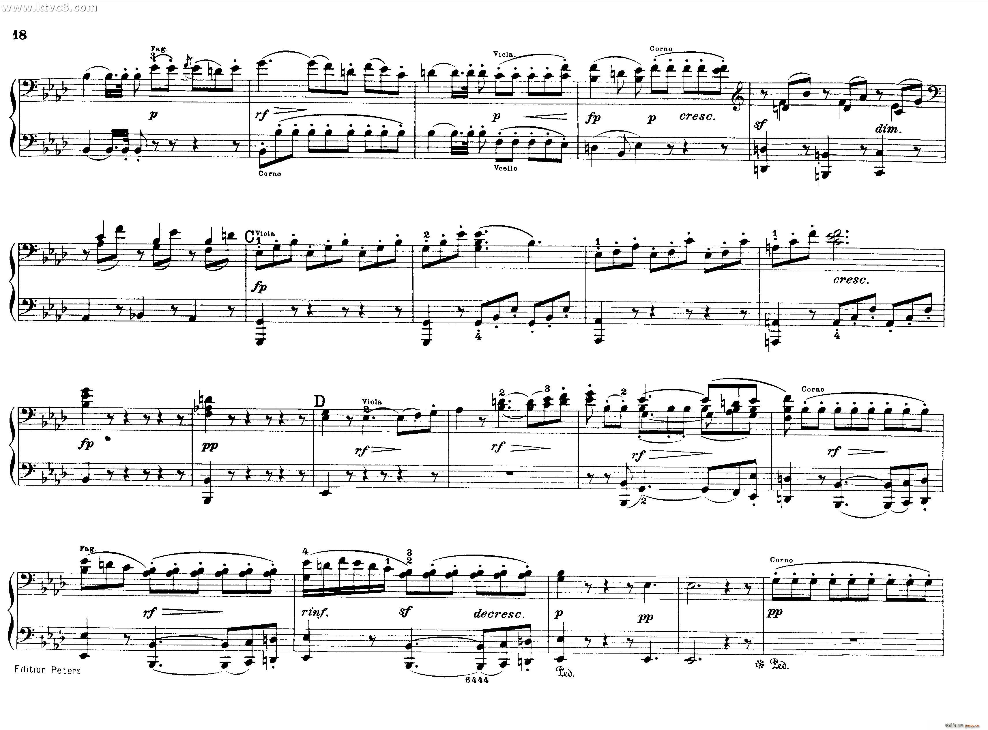 贝多芬大七重奏Op 20 钢琴四手联弹17