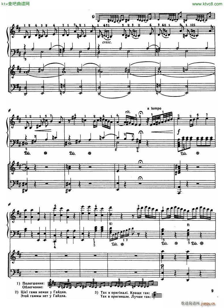 Haydn Piano Concerto in D Major 2pf7