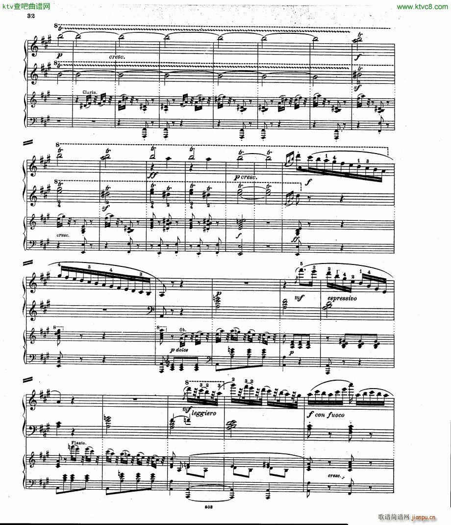 Hummel op 56 Rondo brillant pno orch31