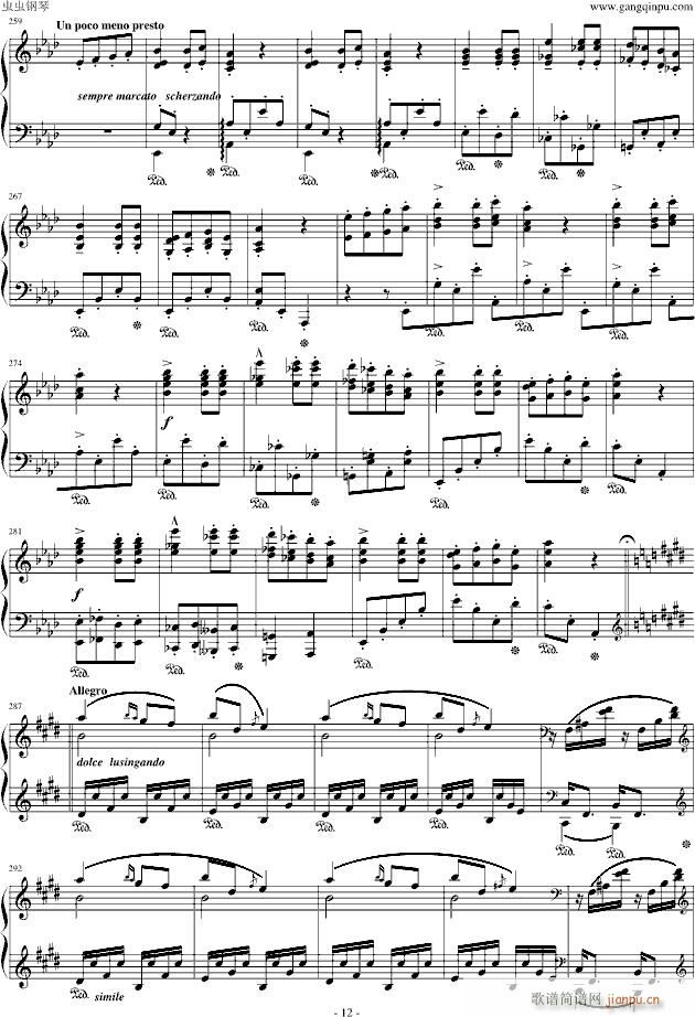 李斯特《匈牙利狂想曲第9号》 19首匈狂里篇幅最浩大、技巧最艰深的作品之一！_李斯特12