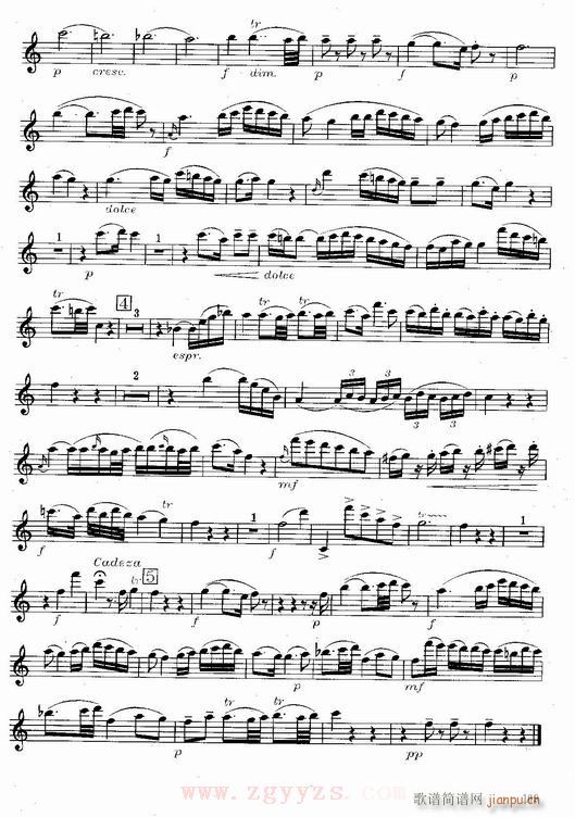 Morzat C Major Concerto-长笛6