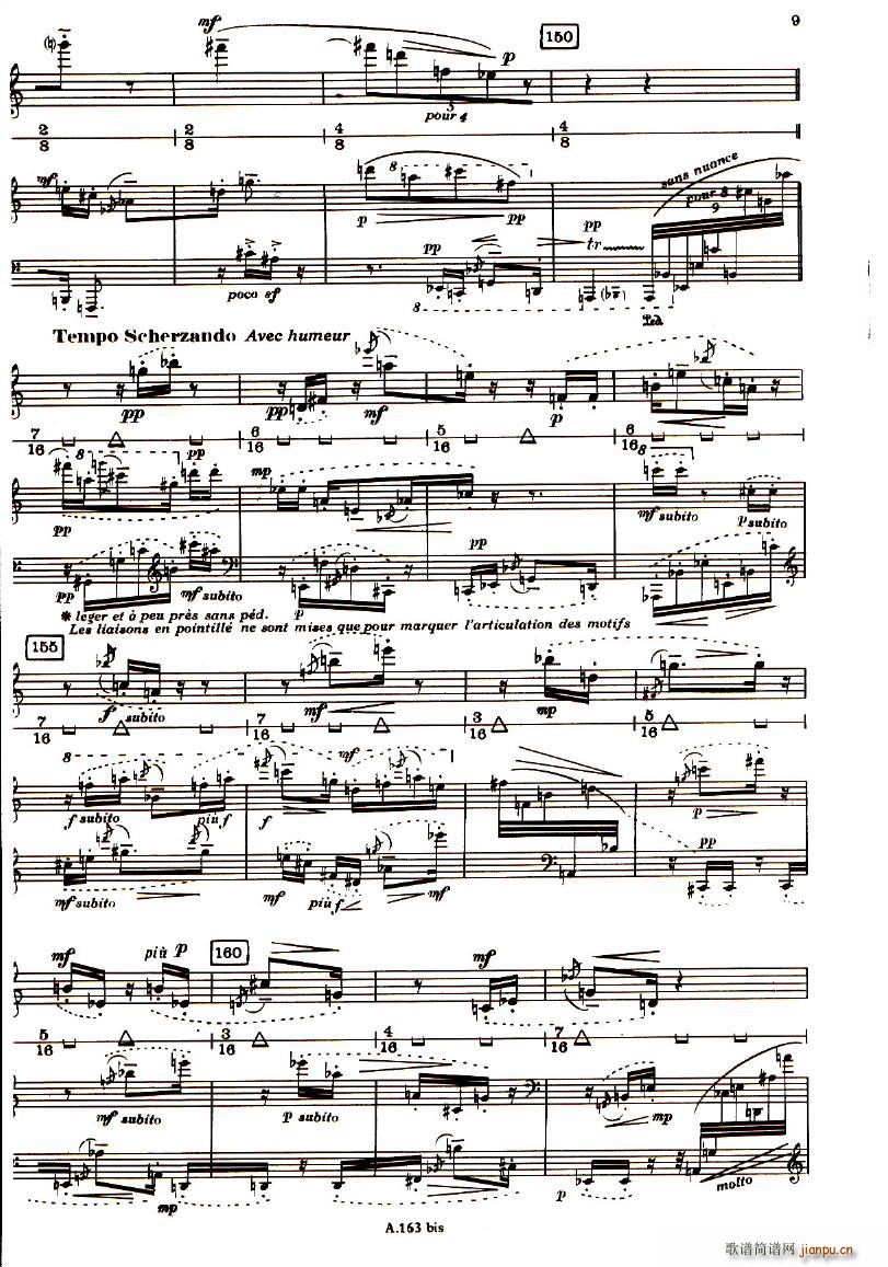 Boulez Sonatine Pour Flute Et Piano9