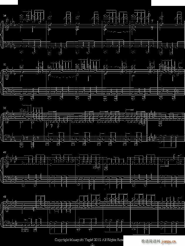 《家庭教师》插曲ツナ��醒 独奏简易版_�g田�V吉2
