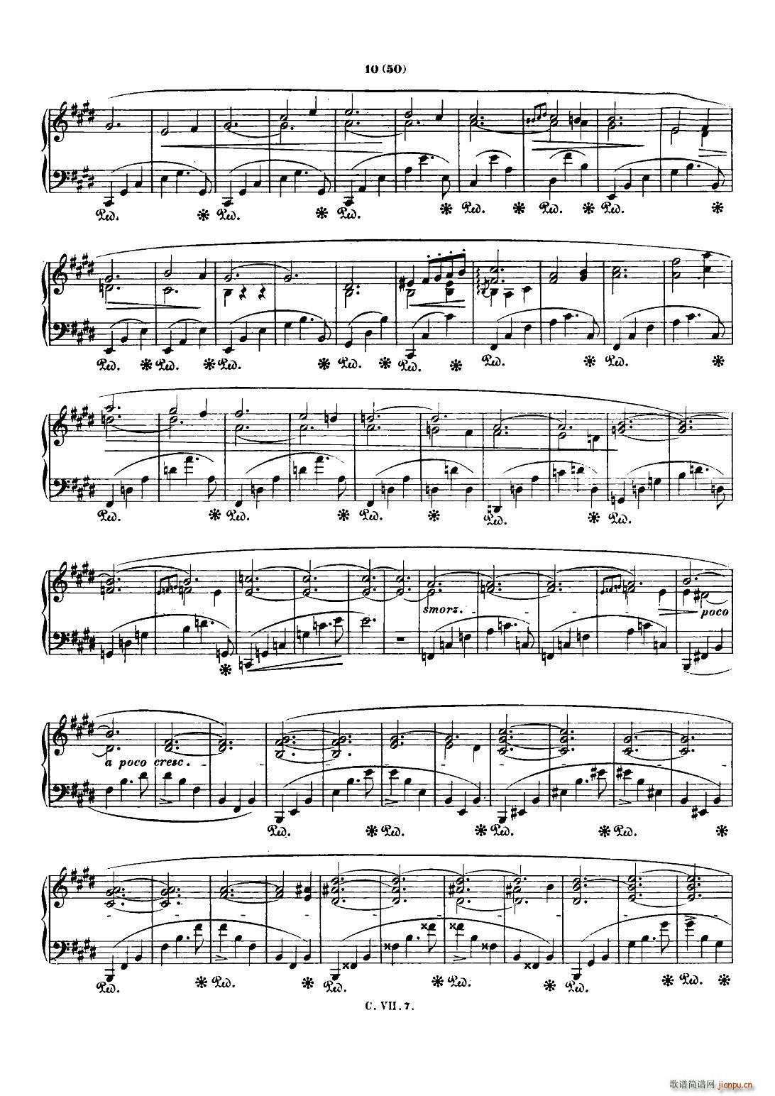 肖邦 钢琴谐谑曲 Chopin Scherzo（No 4 E大调 Op 54）9