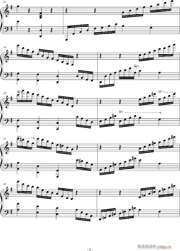G大调第五练习曲_PARROT1865