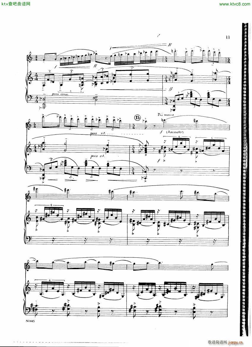 Burton E Flute sonatina score10